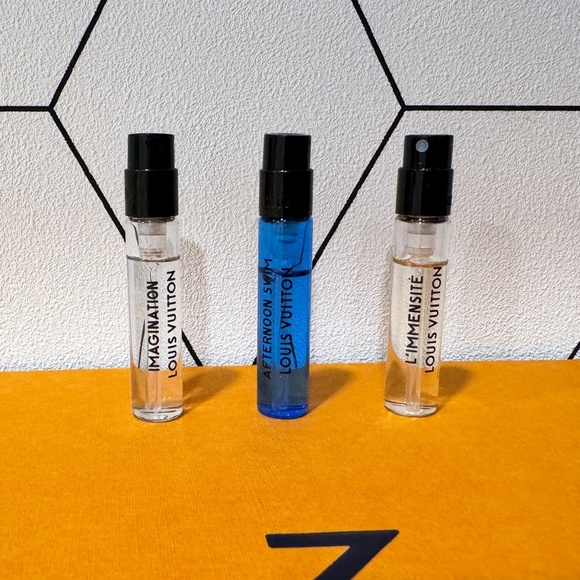 *SOLD* Louis Vuitton Travel Size Men's Fragrance Set - Picture 1 of 6